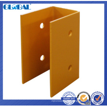 steel column guard for warehouse rack